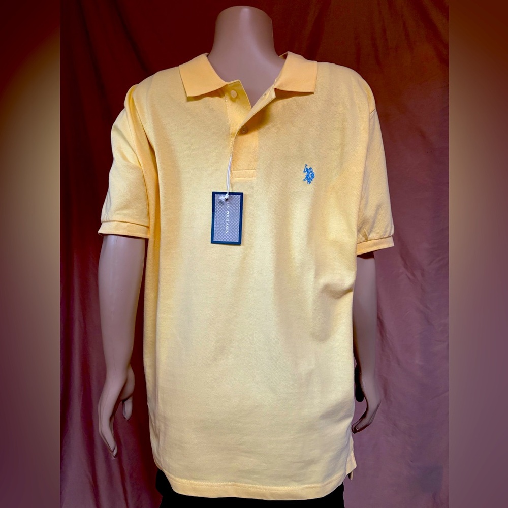 Yellow Men’s LG US Polo Assn Shirt